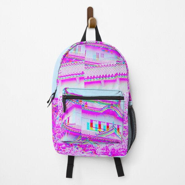 Item preview, Himeji Castle, Japan Vaporwave Glitch Art  designed and sold by glitchhub.
