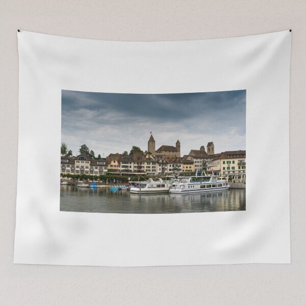 Item preview, Rapperswil Castle and Harbor designed and sold by DiFigianoPhoto.