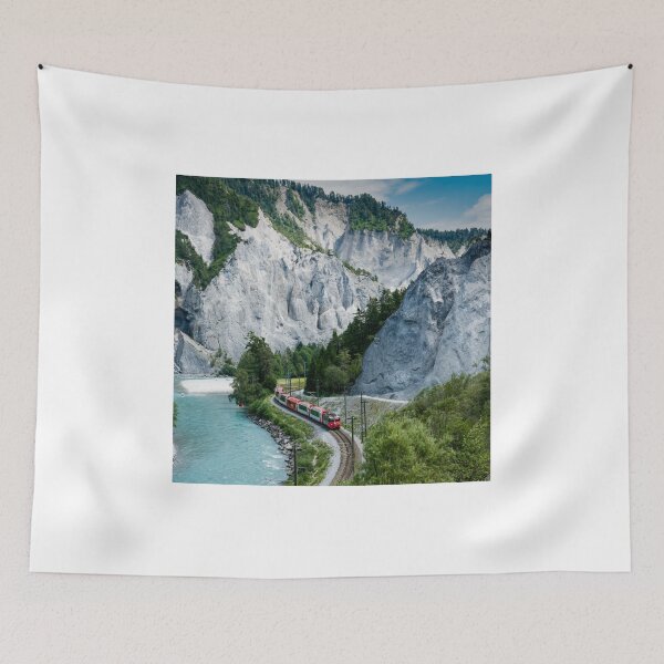 Item preview, The Rhaetian Railway in the Ruinaulta Gorge designed and sold by DiFigianoPhoto.