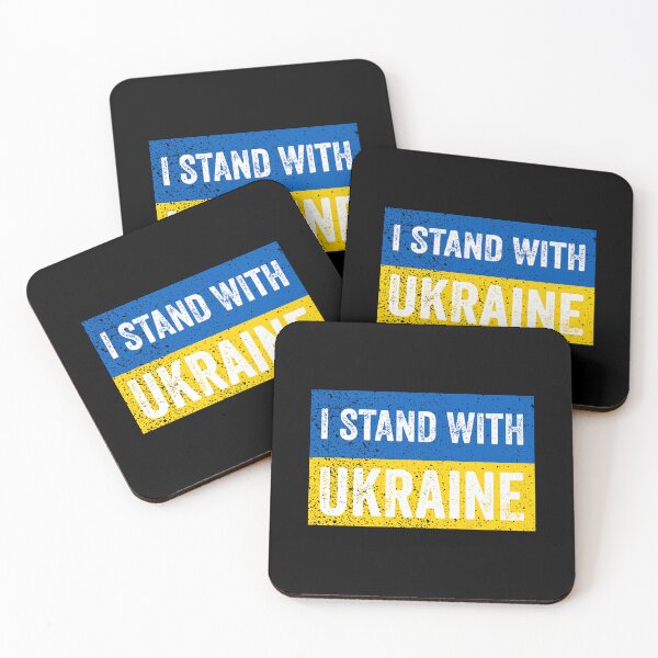 Item preview, Ukrainian Flag I Stand With Ukraine Freedom tshirt designed and sold by lxmag.
