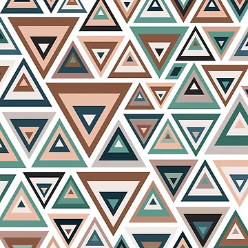 Artwork thumbnail, Abstract triangle pattern by TheCosmoWest