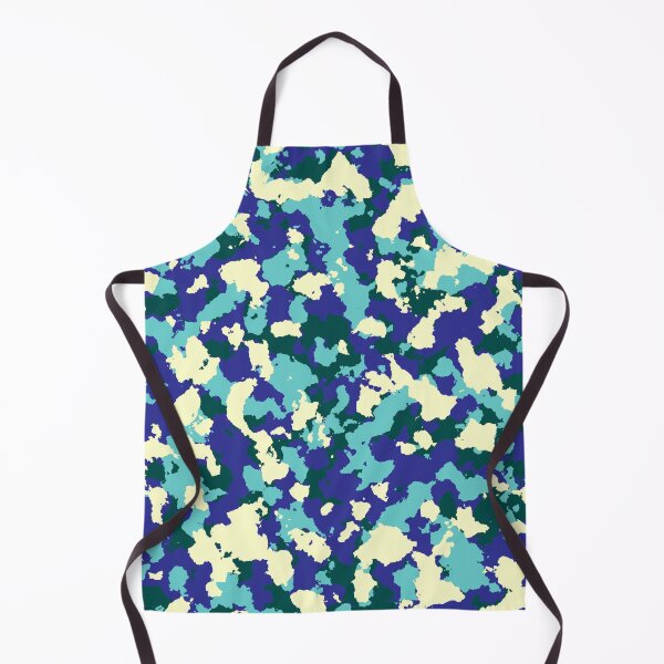 Aperçu de l'œuvre Camouflage bleu créée et vendue par Tshirtstory.