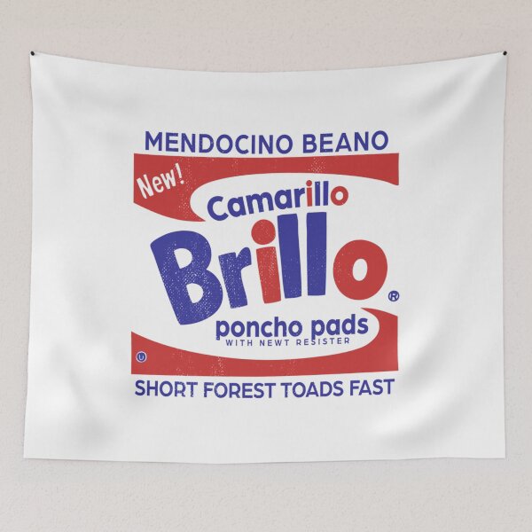 Item preview, Camarillo Beach in Blue and Red Essential  designed and sold by blackcowgirls.