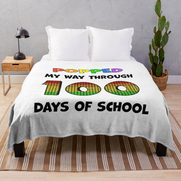 Item preview, Popped My Way Through 100 Days Of School Celebrate 100 days of School designed and sold by NevaehRey.