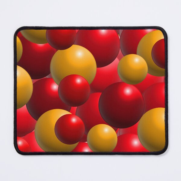 Item preview, Copy of Pattern Art Golden and Red Shades balls designed and sold by chahakisha.