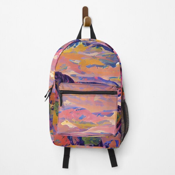 Item preview, Fauvist Landscape - Painting - Illustration - Colorado Rocky Mountains - Colorado designed and sold by CattlettArt.