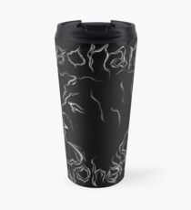 Leonard Cohen blanc Mug de voyage