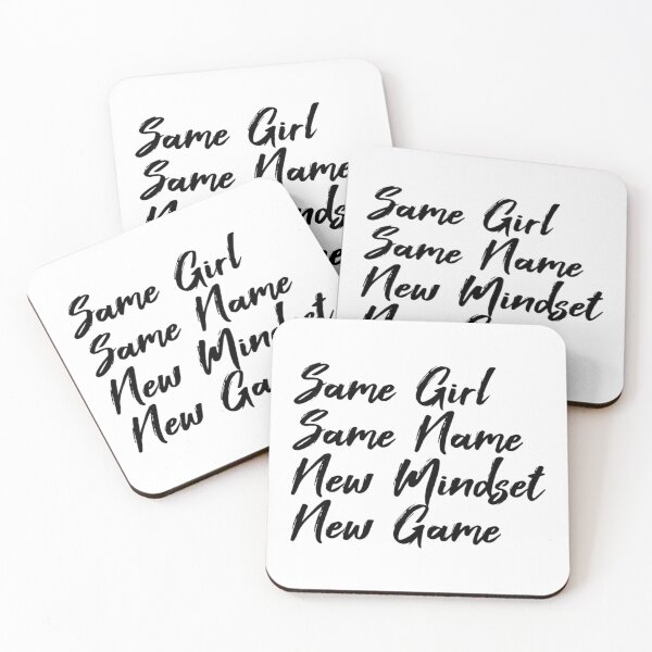 Item preview, Same Girl Same Name New Mindset New Game, funny girl game   designed and sold by TrilisaCarroll.