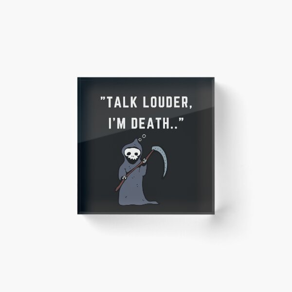 Item preview, Death Pun - Funny Joke designed and sold by BaldingSnail.