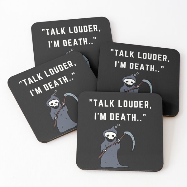 Item preview, Death Pun - Funny Joke designed and sold by BaldingSnail.