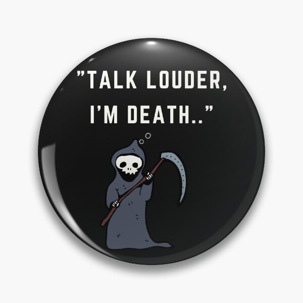 Item preview, Death Pun - Funny Joke designed and sold by BaldingSnail.