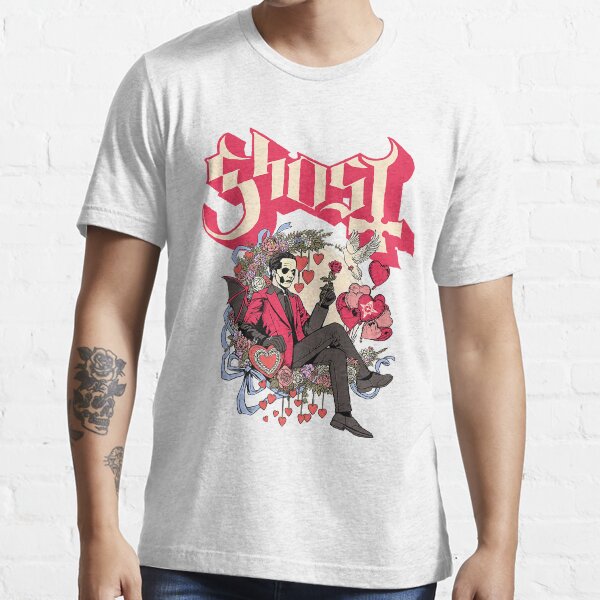 Ghost Papa Cupid Valentine's Day Premium Essential T-Shirt