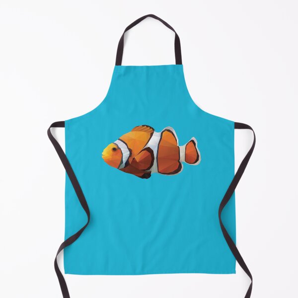 Item preview, Clown Fish Polygon Art designed and sold by polymolystudio.