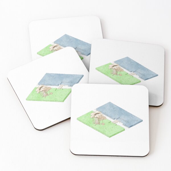 Item preview, Isometric Vietnam Wooden Bridge 1 and Banya Tree 2 - Green and Blue designed and sold by ravenainotenshi.