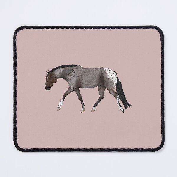 Item preview, Stock Horse 5- Snowcap Bay Red Roan  Sticker designed and sold by AnnemNagele.