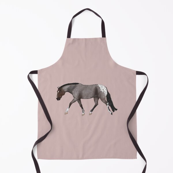 Item preview, Stock Horse 5- Snowcap Bay Red Roan Sticker designed and sold by AnnemNagele.
