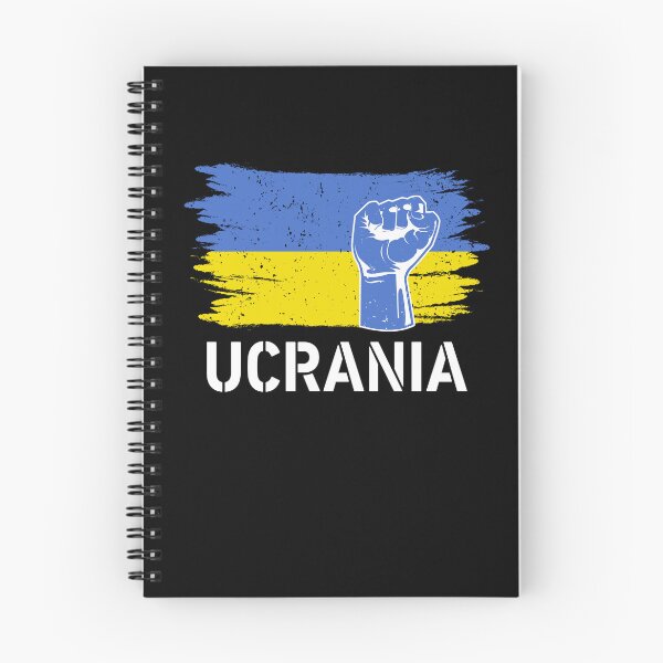 Item preview, Ucrania Spanish Ukraine Flag Merchandise American Ukrainians designed and sold by PinkyTree.