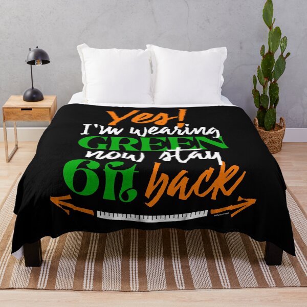 Item preview, Yes Im Wearing Green Now Stay 6ft Back - st Patricks Day designed and sold by BettyGrantStore.