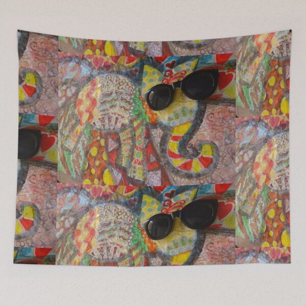 Item preview, The elephant with sunglasses designed and sold by walterfest.