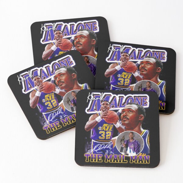 Item preview, KARL MALONE The Mail Man Basketball Legend Signature Vintage Retro 80s 90s Bootleg Rap Style designed and sold by Jonas Homenick ⭐⭐⭐⭐⭐(316).