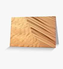 Sanddunes Greeting Card