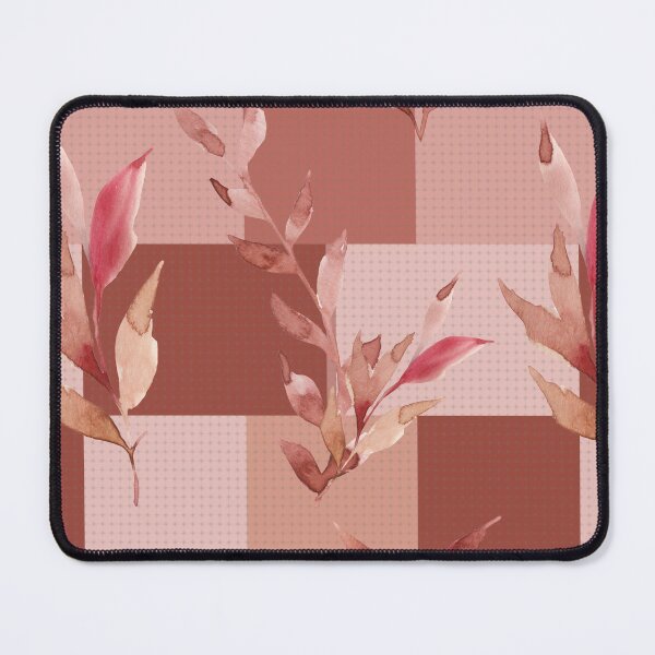 Item preview, Soft Red leaves pattern designed and sold by Levated.