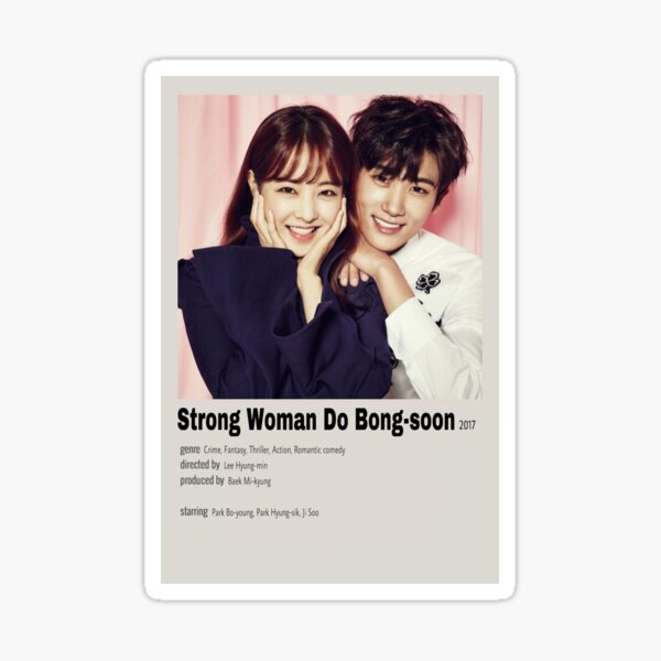 Item preview, Strong Woman Do Bong Soon Poster Print  designed and sold by A3h4y.