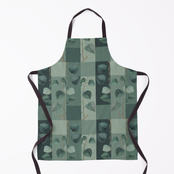 Item preview, Green leaves pattern designed and sold by Levated.