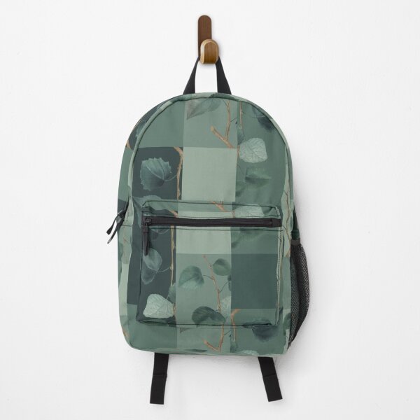 Item preview, Green leaves pattern designed and sold by Levated.