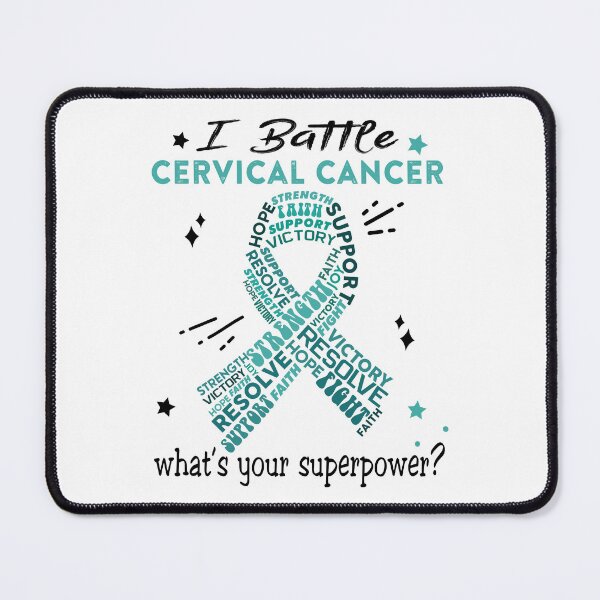 Item preview, Cervical Cancer Warrior, I Battle Cervical Cancer What's Your Superpower? designed and sold by Greggwillard.