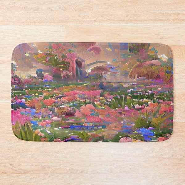 Item preview, Impressionist - Painting - Botanical Gardens - Landscape - Illustration - Flowers designed and sold by CattlettArt.