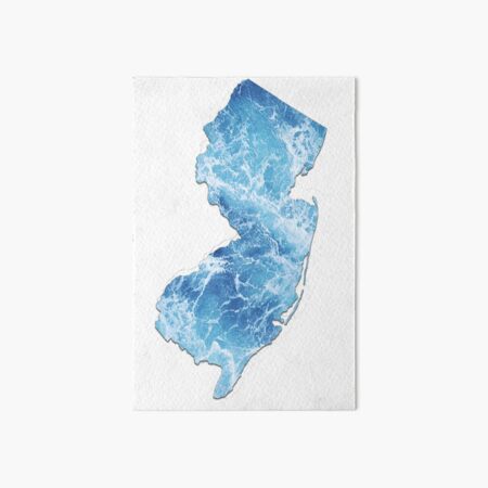 New Jersey Art Board Print