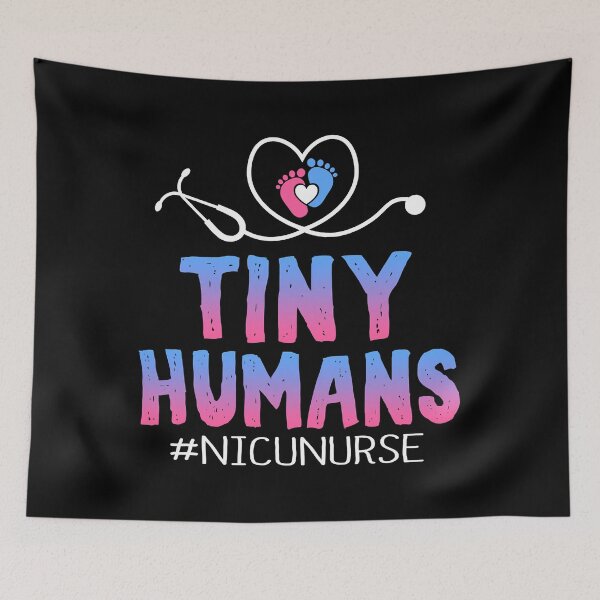 Item preview, Cute Tiny Humans- Neonatal intensive care - NICU Nurse T-Shirt designed and sold by LillyChloe.