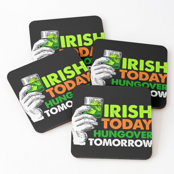 Item preview, Irish Today Hungover Tomorrow - st Patricks Day Green Beer designed and sold by BettyGrantStore.