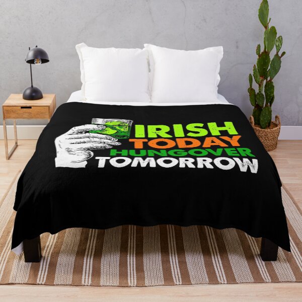 Item preview, Irish Today Hungover Tomorrow - st Patricks Day Green Beer designed and sold by BettyGrantStore.