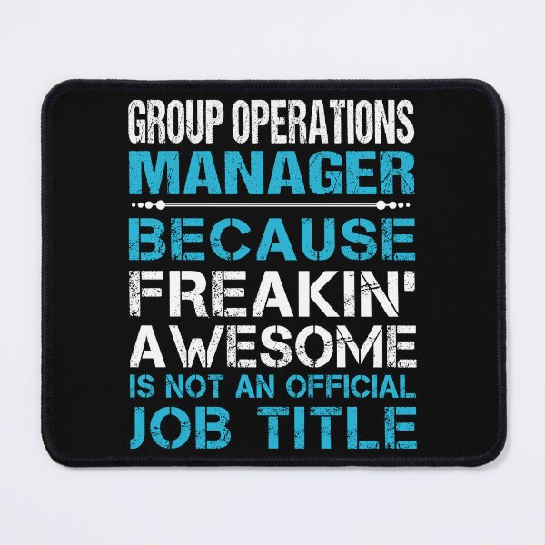 Item preview, Group Operations Manager T Shirt - Freaking Awesome Job Gift Item Tee designed and sold by oetate4774.