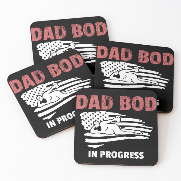 Item preview, Dad Bod In Progress Funny Fathers Day designed and sold by Roadbubble.