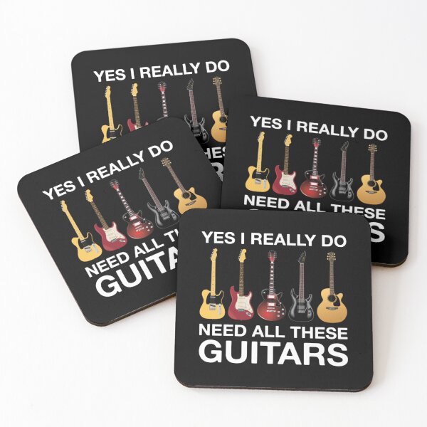 Item preview, Yes I Really Do Need All These Guitars designed and sold by Eva Krebs.