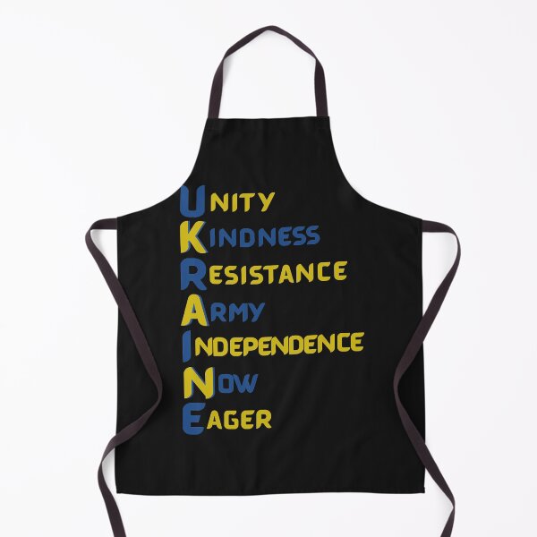 Item preview, Ukraine - Vertical Acronym, Stand with Ukraine designed and sold by MONLart.