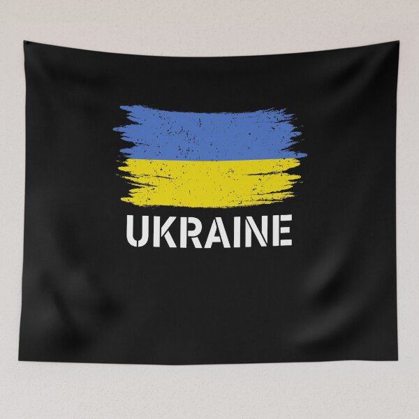 Item preview, Ukraine Flag Merchandise For Ukrainians, American Ukrainians designed and sold by PinkyTree.