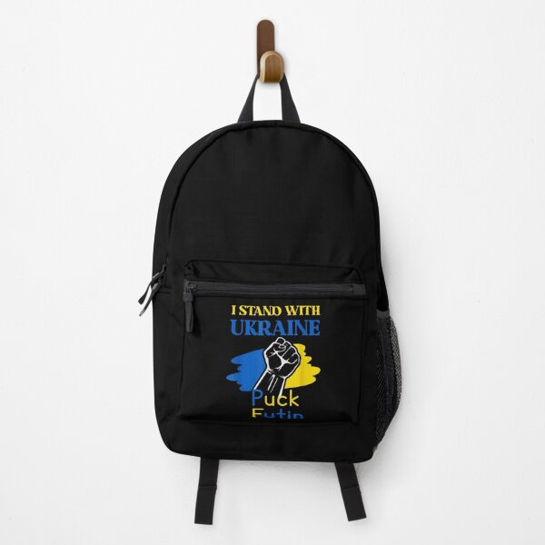 Item preview, Puck Futin I Stand With Ukraine designed and sold by LisaForHim.