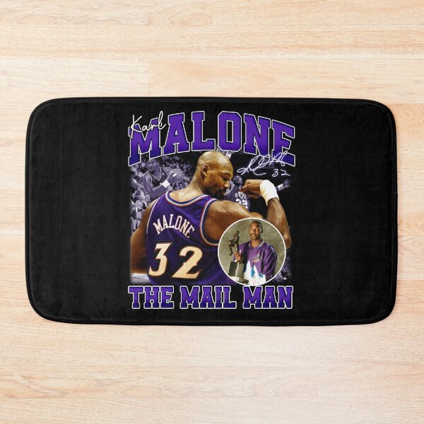 Item preview, KARL MALONE The Mail Man Basketball Legend Signature Vintage Retro 80s 90s Bootleg Rap Style designed and sold by Jonas Homenick ⭐⭐⭐⭐⭐(316).