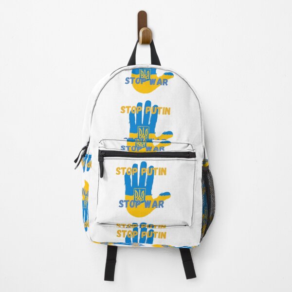Item preview, We Support Ukraine | End Ukraine War Stop | Putin Stop The War designed and sold by SolSel ⭐⭐⭐⭐⭐.