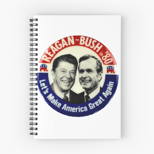 Item preview, Reagan Bush '84 '80 Retro Logo Red White Blue Election Ronald George 1984 84 1980 80 Pin designed and sold by arcadetoystore.