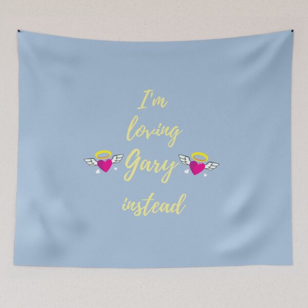 Item preview, I_m Loving Gary Instead  Gary Barlow Is My Angel Edition Fitted V-Neck  designed and sold by JosephOConnor.