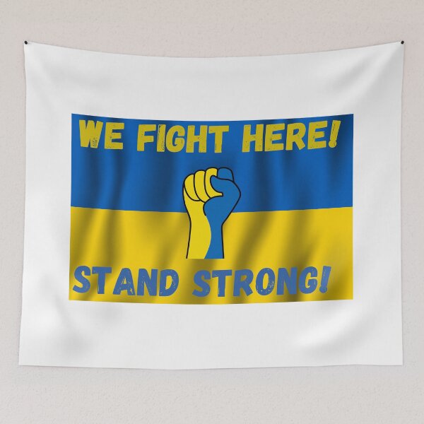 Item preview, We Support Ukraine [End Ukraine War] designed and sold by SolSel ⭐⭐⭐⭐⭐.