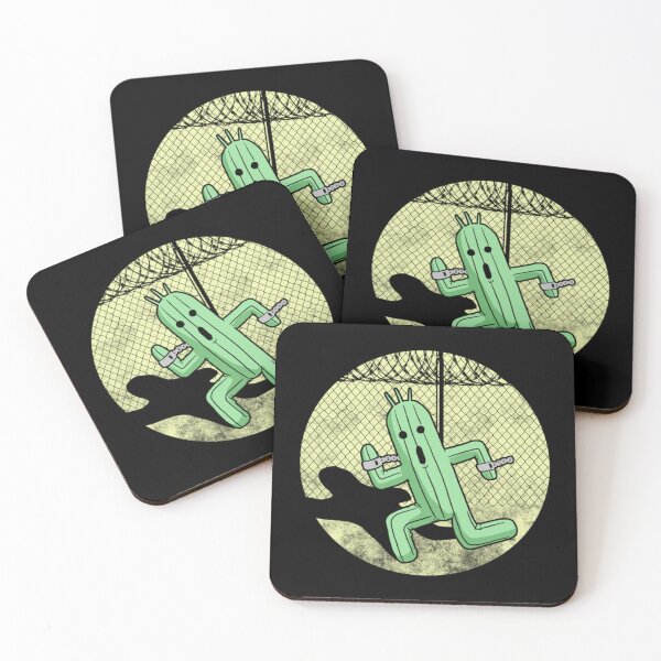 Item preview, Escape From Cactuar Island- Final Fantasy Parody Essential T-Shirt designed and sold by alishaston.
