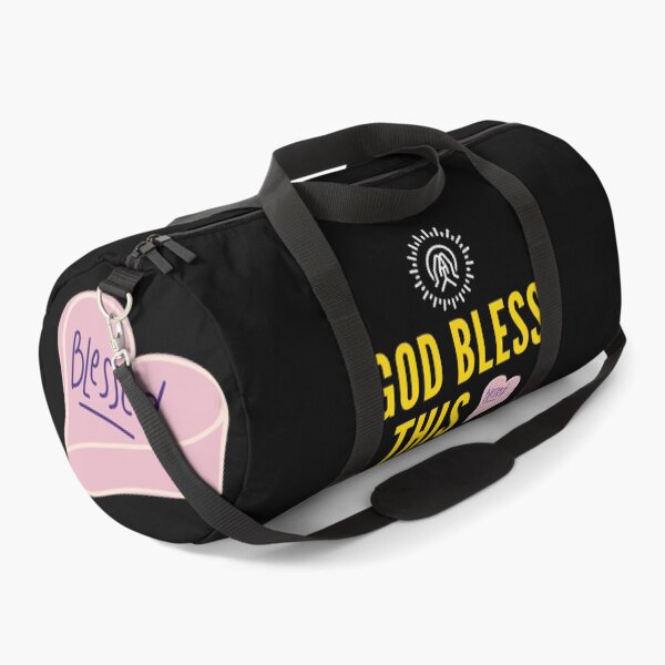 Item preview, God Bless This Hot Mess - Christian Saying | Short Christian Quote designed and sold by Delandor.