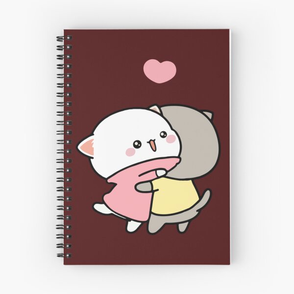 Item preview, Cat peach and goma hug Premium  designed and sold by NuioZig.