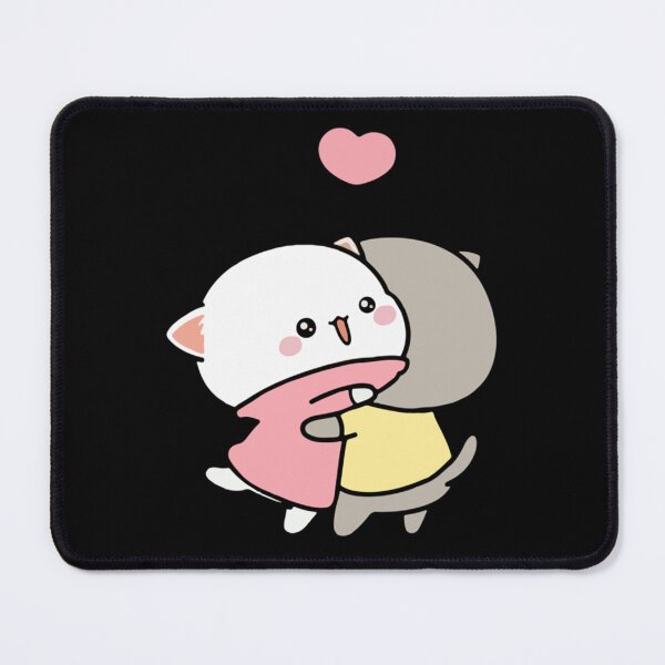 Item preview, Cat peach and goma hug Premium  designed and sold by NuioZig.